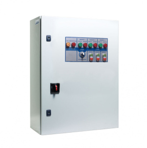 Шкаф управления канализационной станции АЛЬФАУМ АЛМ-ШУН SA0.1-KNS-MU1-4 c УПП 1x4 кВт